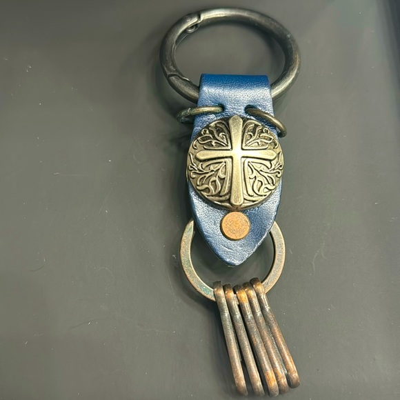 Leather Keychain - Picture 6 of 10
